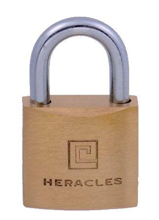 Cadenas standard en laiton UNO 25mm s'entrouvrant - Anse en U - HERACLES - i-cad25mv - 501061_0