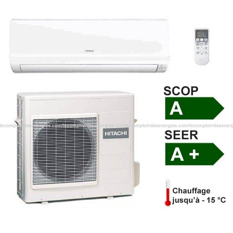 CLIMATISEUR MONOSPLIT HITACHI SUMMIT DC INVERTER 4.2 KW