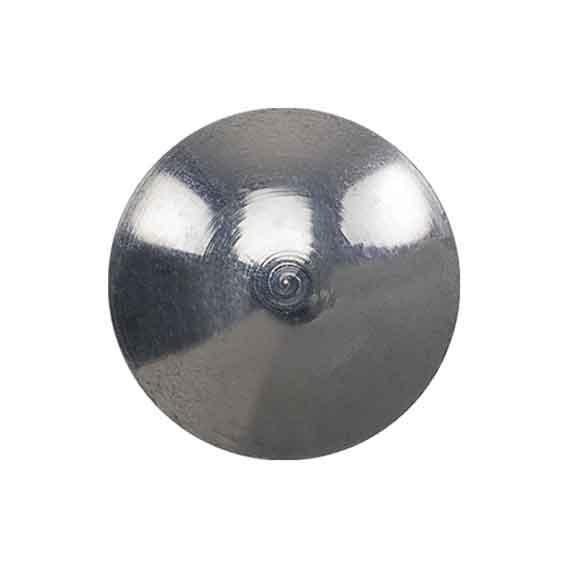 Clou podotactile vigiclou aluminium bombé sans tige_0