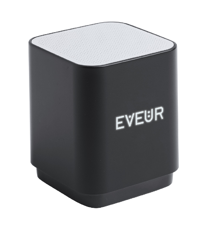 Enceinte Bluetooth - Boîtier en plastique avec gravure lumineuse - Batterie rechargeable et fonction mains libres_0