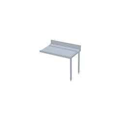 ERATOS Table Entree/Sortie Accroche Droite Aisi-304 18/10 - Sans Etagere - 800X750X850 MES-80D - MES-80D_0