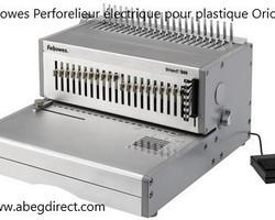 Fellowes perforelieur électrique pour plastique orion_0