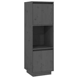 Helloshop26 - Buffet bahut commode armoire meuble de rangement organisateur cuisine salle de séjour salon haut 38 x 35 x 117 cm bois 02_0034226 - 300_0