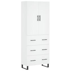 Helloshop26 - Buffet bahut commode armoire meuble de rangement organisateur cuisine salle de séjour salon haut 69,5 x 34 x 180 cm 02_0032615 - 300021_0