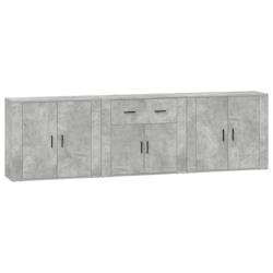 Helloshop26 - Buffet bahut commode armoire meuble de rangement organisateur cuisine salle de séjour salons 3 pcs bois d'ingénierie 02_0037123 - 3000_0