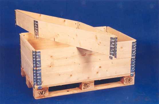Lot de 110 rehausses palettes pliantes en bois - 1 200 x 1 000 mm - RF3/LOT110_0