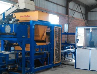 Machine  pour la production de blocs, hourdis,  pavés - ROMETA 1010_0