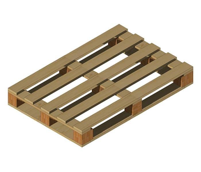 Palette en bois - 2 ou 4 entrées_0
