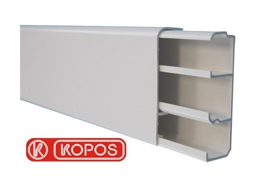 PLINTHE ÉLECTRIQUE PVC 80X25 - CARTON DE 20M - KOPOS