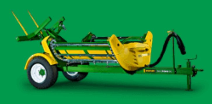 Dérouleuse à chaîne SL700X - Hustler Equipment - capacité 2 balles, balles rondes et enrubanné_0