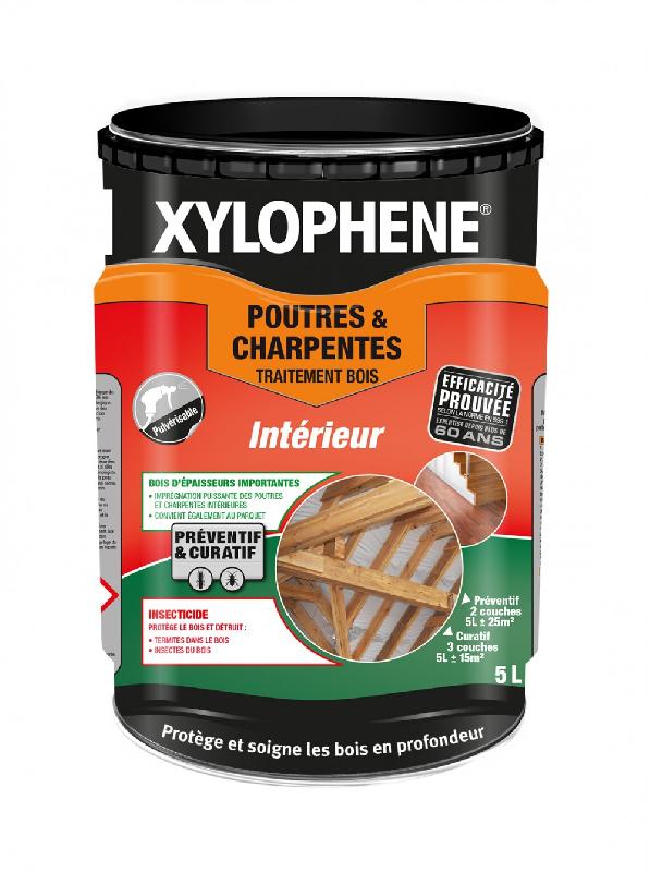 Traitement du bois poutre et charpente XYLOPHENE 20 ans, 5 l_0