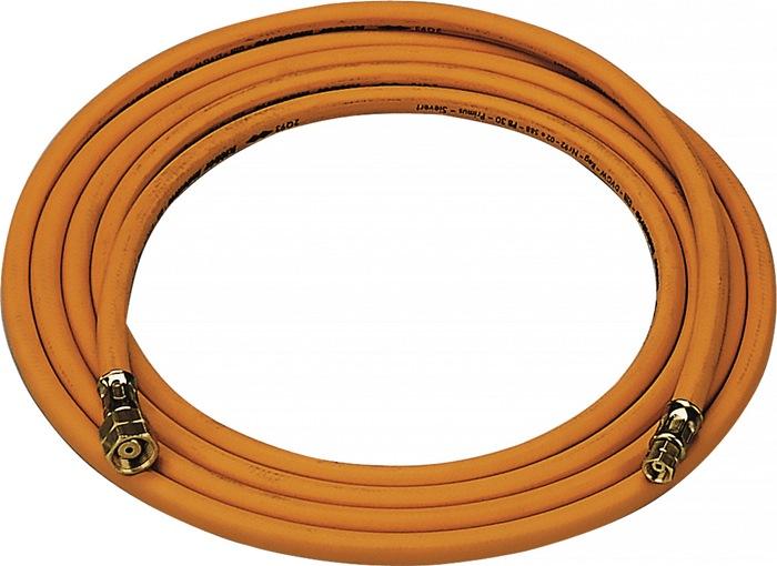 Tuyau pour gaz propane 4x4 mm M10 x 1 LH x G3/8 po. LH haute pression longueur 3 m SIEVERT_0