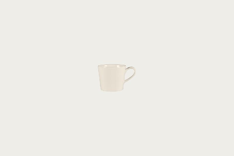 TASSE À EXPRESSO ROND IVOIRE PORCELAINE 8,6 CL Ø 6,1 CM FEDRA RAK