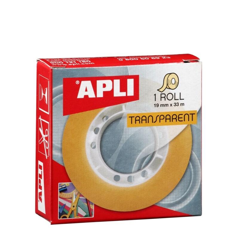 Apli Ruban adhésif transparent, 19mm x 33m - 8410782148890_0