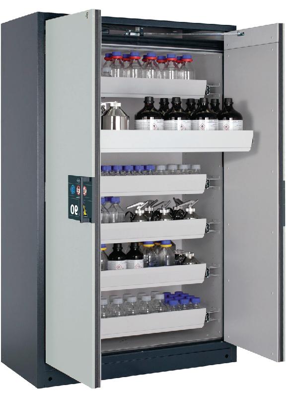 ARMOIRE SÉCURITÉ Q-PEGASUS-90 Q90.195.120.WDAC GRIS/GRIS - MANUTAN COLLECTIVITÉS