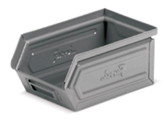 Bac à bec métallique verni - 1 litre - Gerbable et palettisable - Dimensions standard Europe_0