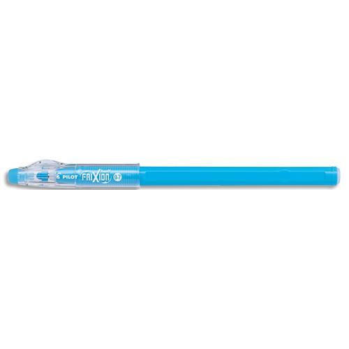 BALL STICK NON RECHARGEABLE PILOT FRIXION - POINTE CONIQUE MOYENNE 0,7MM - ENCRE EFFAÇABLE TURQUOISE