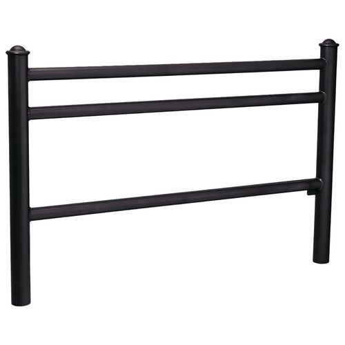 BARRIÈRE TRIO 1.57 M POMMEAU AGORA - ZINC NOIR 9005 - PROCITY