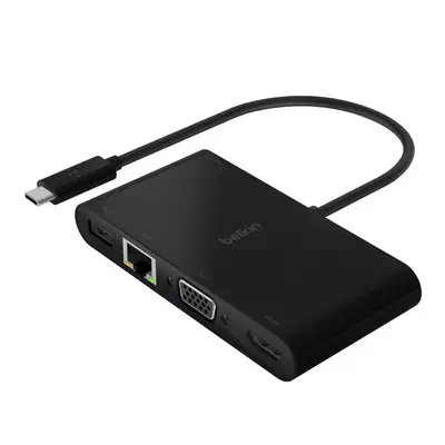 Belkin AVC004BTBK station d'accueil USB 3.2 Gen 1 (3.1 Gen 1) Type-C Noir_0