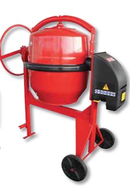 Bétonnière à moteur monophasé avec cuve 170L et malaxage 140L - GN 180_0