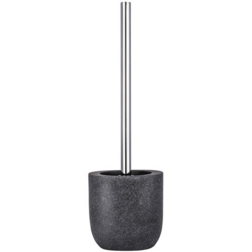 BROSSE WC À POSER - PURO - POLYRÉSINE ANTHRACITE WENKO