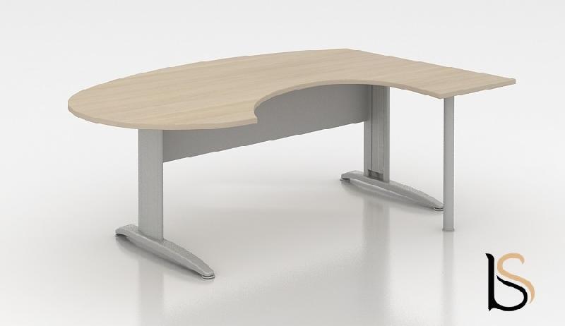 Bureau ergonomique Tono - Mobel Linea - Anthracite, Droite_0