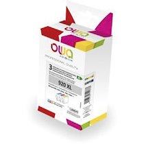 CARTOUCHE COMPATIBLE JET D'ENCRE PACK 3 COULEURS CYAN, MAGENTA, JAUNE HP 920XL K10366OW