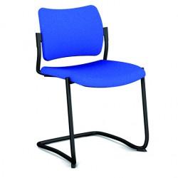Chaise Amets piètement luge - assise et dossier tapissés - Sokoa_0
