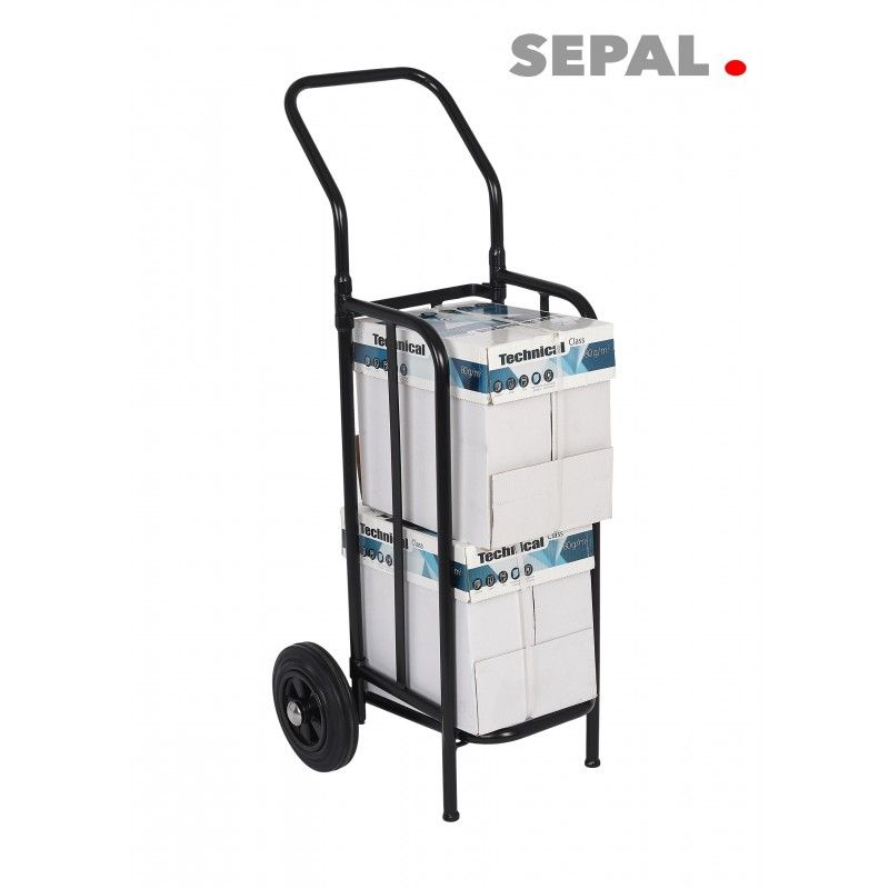 Chariot pliable distribution - Sepal - 2 roues - TR03 - 1 pile_0