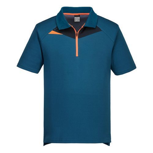 CHEMISE POLO DX410 DX41 BLEU S - PORTWEST