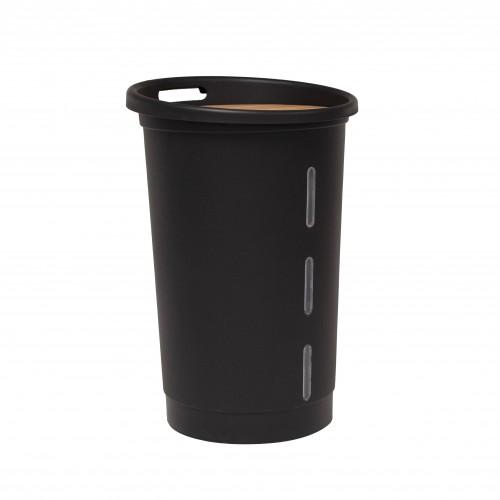 COFFRE À GRANULÉS DE BOIS - 38L - JURA MONTANIA EDA PLASTIQUES