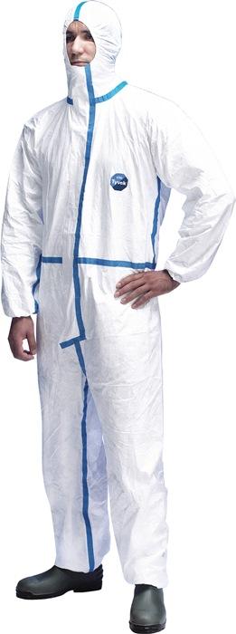 Combinaison jetable Tyvek® 600 Plus taille XL blanc catégorie EPI III TYVEK_0