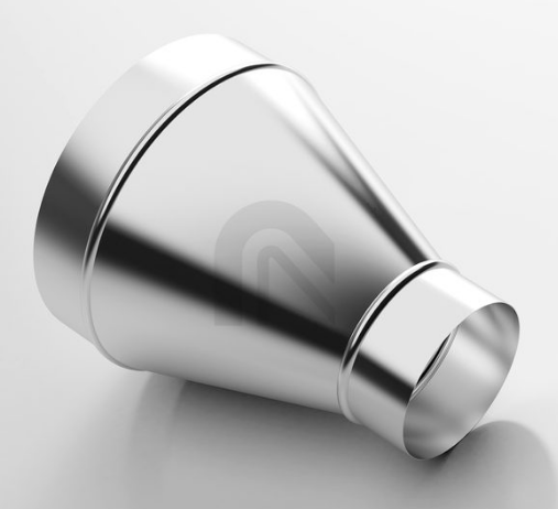 Cône de réduction symétrique pour tuyaux et gaines légers ou lourds_0