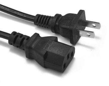 Cordon d'alimentation brazilian standard right angle ac power cord 2-poles_0