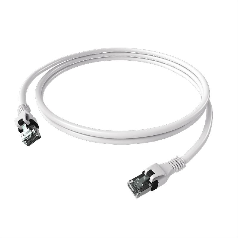 Cordon EasyLan DualBoot PushPull IP20, Cat.6A (Classe EA), S/FTP, blanc, 5 m_0