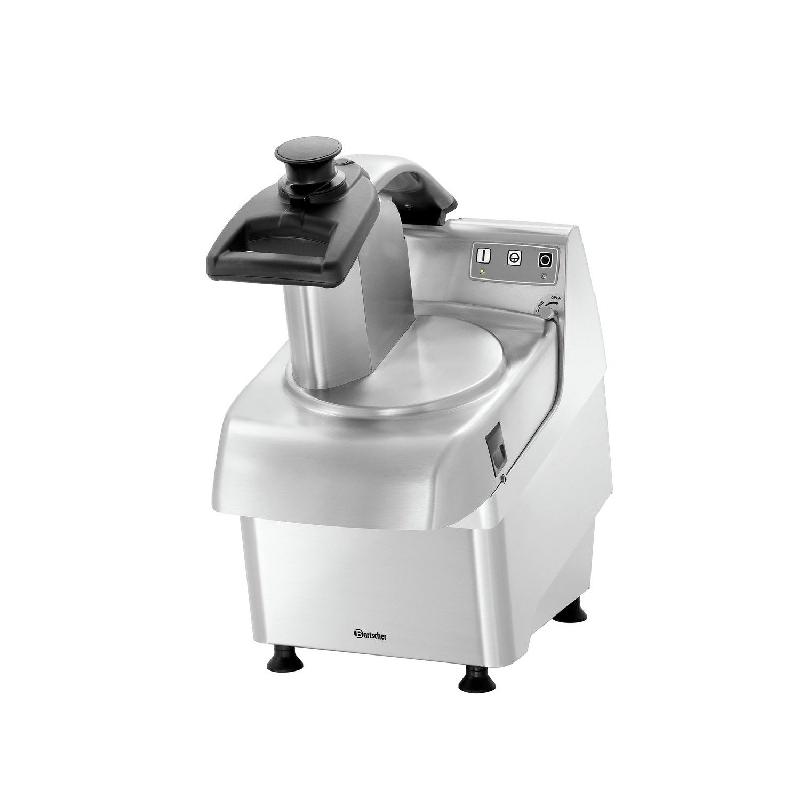 Coupe-légumes inox aluminium électrique, 2 disques & poussoir inclus, 580 W, 220 V - MONO_0