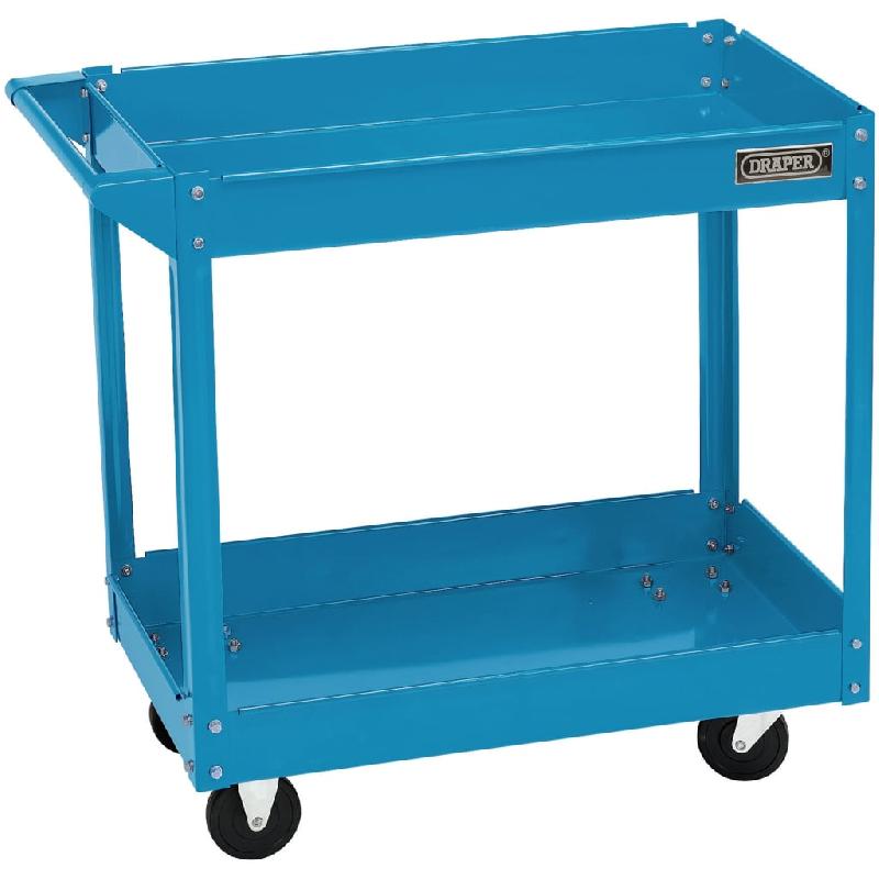 Draper tools chariot à outils à 2 niveaux bleu 429536_0