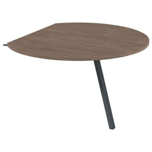 EXTENSION RONDE GARY P/RETOUR 80 CM PIED ANTH. PLATEAU NOYER - MBA