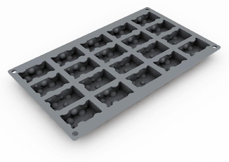 Gruyère - Moule en silicone Gourmand Horeca Pavoni Italia - 20 empreintes_0