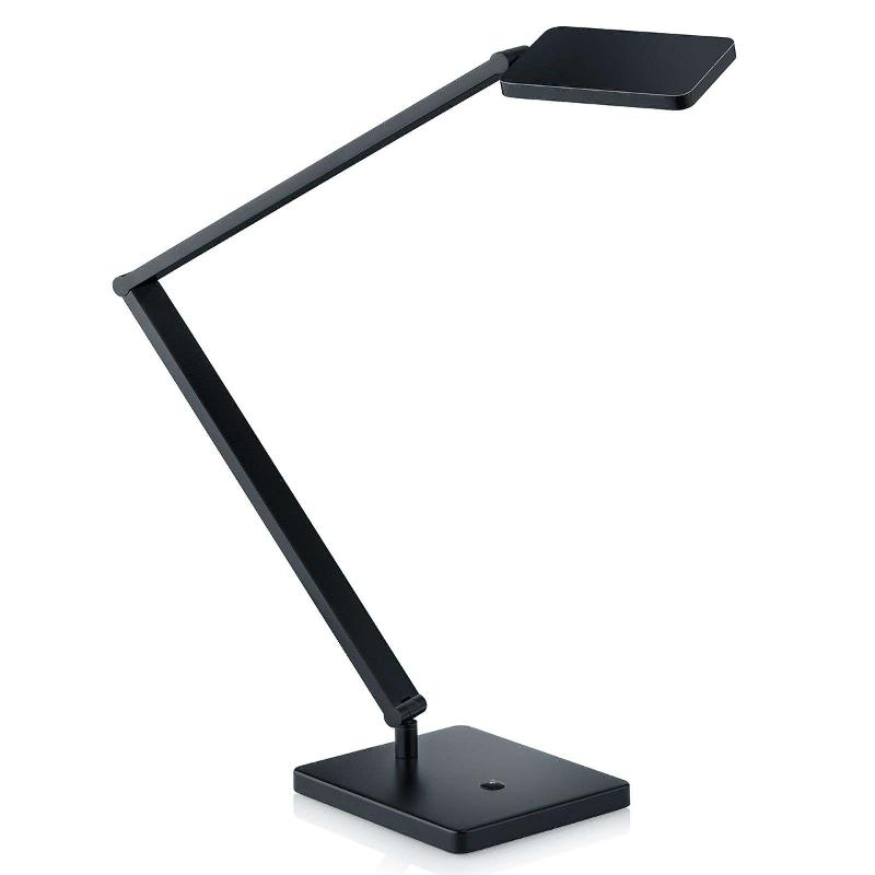 KNAPSTEIN LAMPE DE BUREAU LED LINUS RÉGLABLE, NOIRE