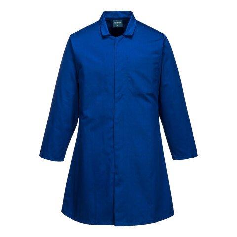LOT DE 2 - PORTWEST 2202 BLOUSE HOMME AGROALIMENTAIRE, 1 POCHE BLEU ROYAL - TAILLE XXL