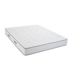 Matelas   Accueil mémoire de forme 140x190 cm CRISTAL OLYMPE LITERIE - blanc Mousse à mémoire de forme 3MA108.1419_0