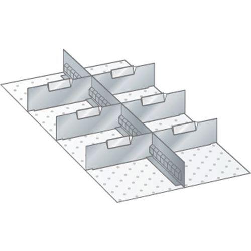 MATÉRIEL DE SUBDIVISION POUR TIROIRS 306X612X100MM - LISTA