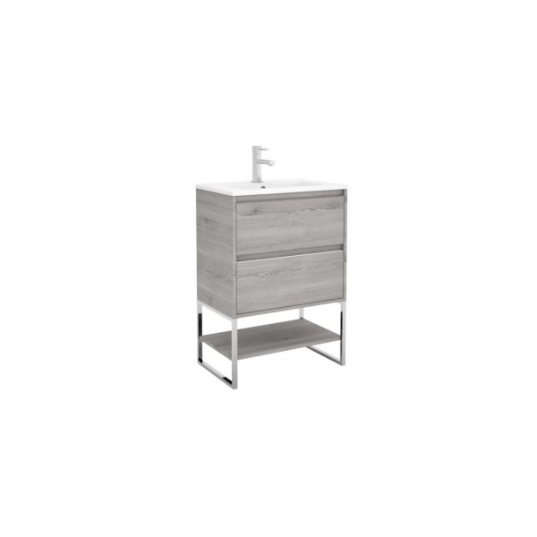 MEUBLE DE SALLE DE BAIN S40 500 2 TIROIRS PIN BAHÍA 497 X 556 X 385 MM - SALGAR 24075