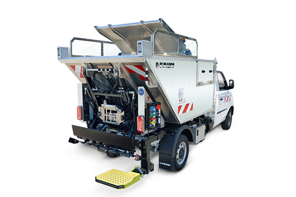 Mini Bennes à Ordures Ménagères BOM - MICRONEA - ultra-compacte - idéale pour ruelles et accès difficiles - 400 kg de capacité_0