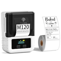 Mini Imprimante Étiquettes Bluetooth Thermique Haute Vitesse Polyvalente 200dpi YONIS - blanc 3615616968377_0