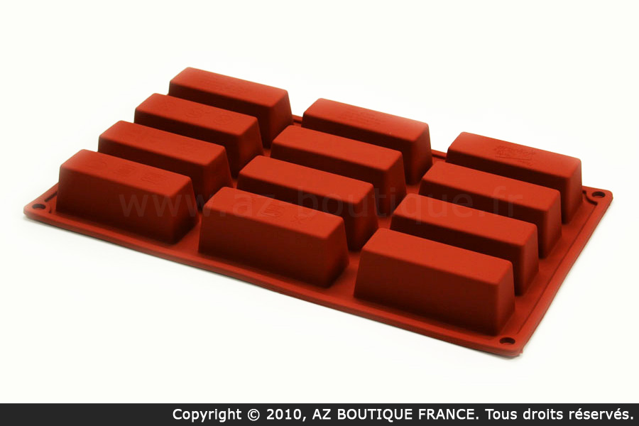rouge plaque de cuisson en silicone pour 6 tartelettes Levivo Moules à tartelettes en silicone dimensions : 34,5 x 21,5 cm moule à pâtisserie pour petits gâteaux 