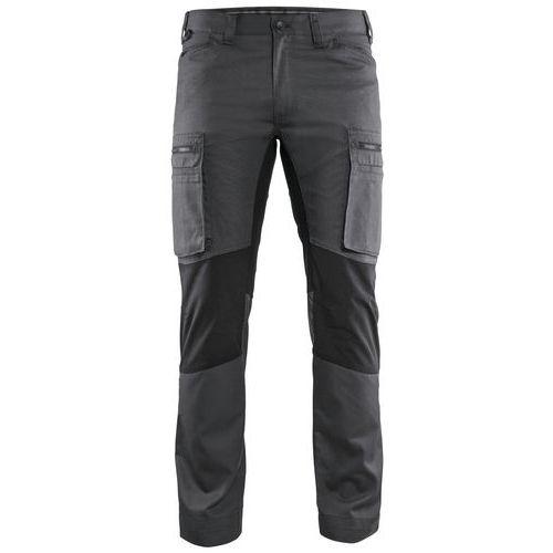 PANTALON DE TRAVAIL SERVICES STRETCH GRIS FONCÉ/NOIR TAILLE 50C - BLAKLADER