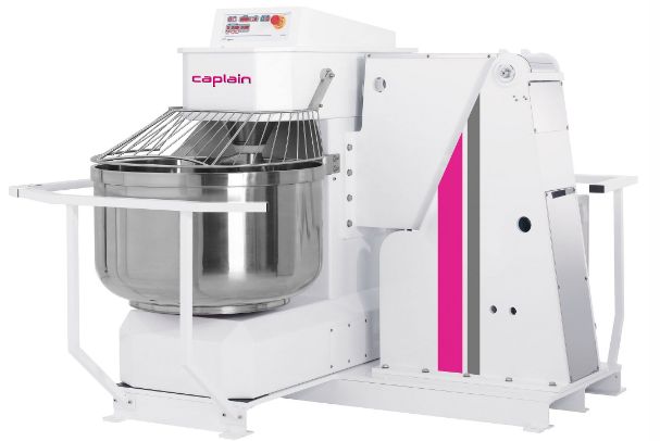 Pétrin professionnel PE160FE - Caplain - 160 kg - basculant avec levier hydraulique_0