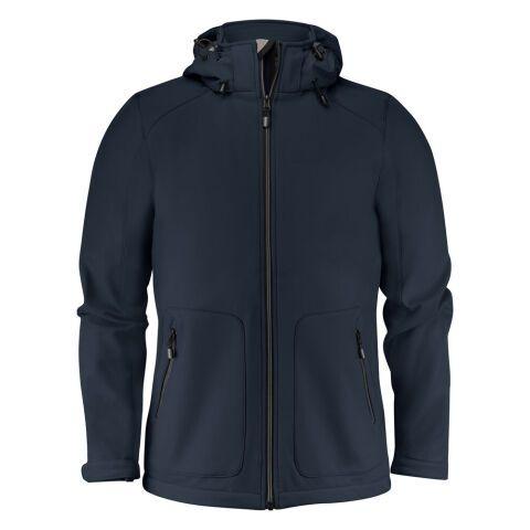 PRINTER ESSENTIALS KARTING VESTE SOFTSHELL HOMMES DARK NAVY - TAILLE XXXL